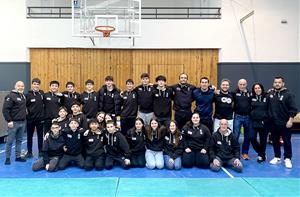 Els judoques de l'Escola de Judo Vilafranca - Vilanova