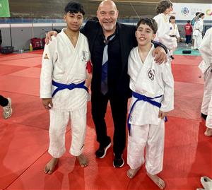 Els judoques de l'Escola de Judo Vilafranca - Vilanova