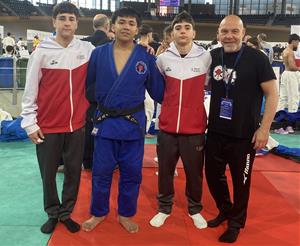 Els judoques de l'Escola de Judo Vilafranca - Vilanova