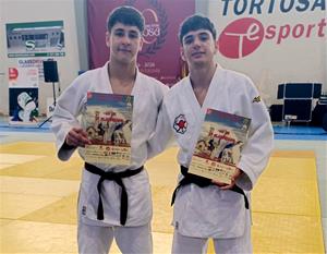 Els judoques de l'Escola de Judo Vilafranca - Vilanova