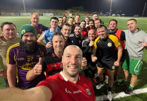 Els jugadors del Sitges Gaelic FC. Eix