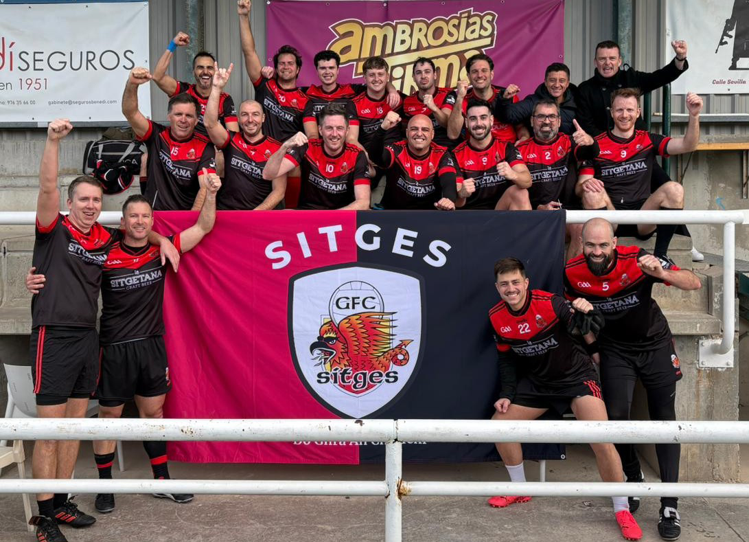 Els jugadors del Sitges Gaelic FC. Eix