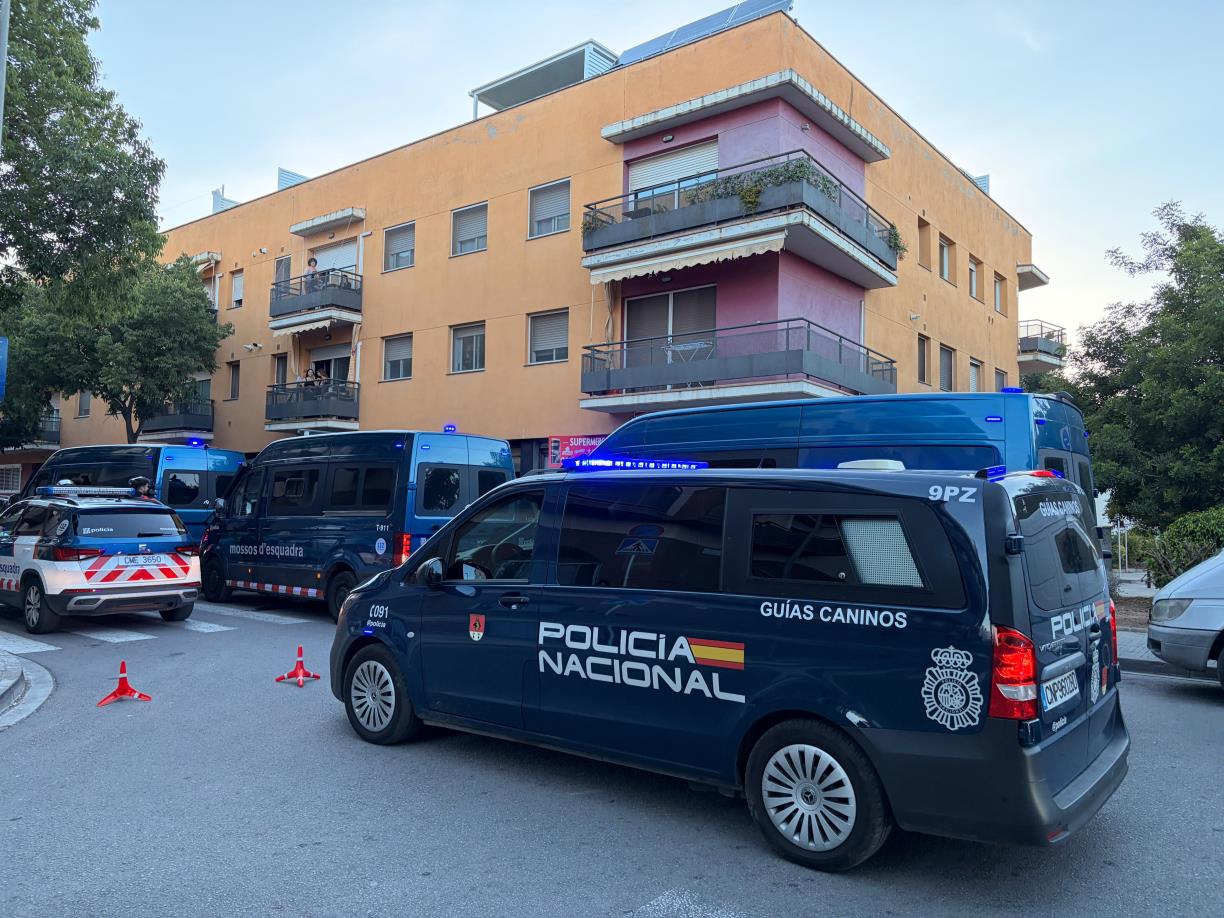 Els Mossos desmantellen un punt de venda de droga ocult en un supermercat de Sant Pere de Ribes i detenen un home. Mossos d'Esquadra