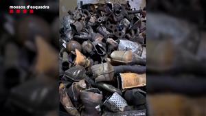Els Mossos detenen tres homes per receptació de catalitzadors sostrets arreu de Catalunya
