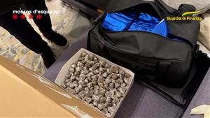 Els Mossos i la Guardia di Finanza desmantellen una xarxa transnacional de tràfic d’haixix amb connexions al Penedès