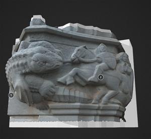 Els Museus de Sitges digitalitzen en 3D els capitells de Pere Jou del Palau de Maricel per fer el patrimoni més accessible. Museus de Sitges