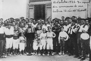 Els Nens del Vendrell el 15 d’octubre de 1926. Isidre Güixens