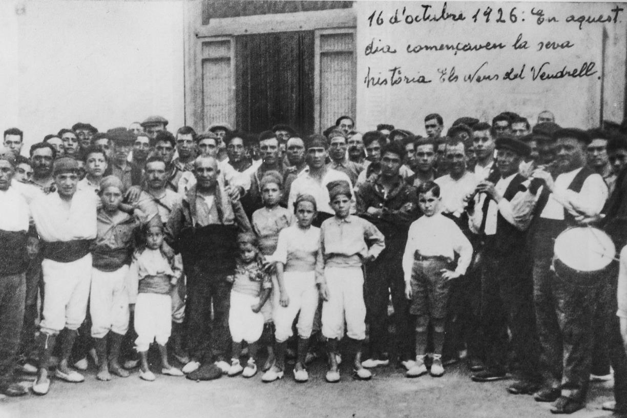 Els Nens del Vendrell el 15 d’octubre de 1926. Isidre Güixens