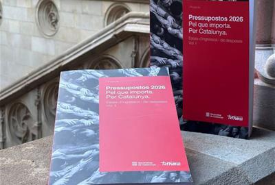Els pressupostos 2026 de la Generalitat de Catalunya. Eix