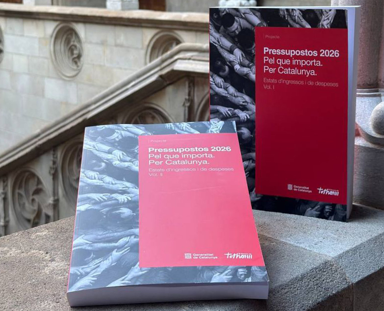 Els pressupostos 2026 de la Generalitat de Catalunya. Eix