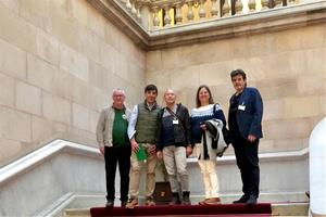 Els representats de les entitats al Parlament de Catalunya. Eix