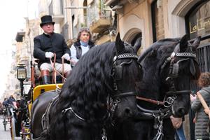 Els Tres Tombs 2026 ompliran el centre de Vilafranca de cavalls, carros i tradició el cap de setmana de Sant Antoni. Amants dels Cavalls  