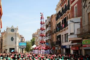Els Verds fan el 4d9 amb agulla i el pilar de 8 en una diada de gamma extra de les colles campiones al Vendrell