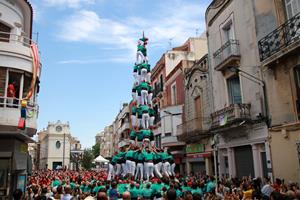 Els Verds fan el 4d9 amb agulla i el pilar de 8 en una diada de gamma extra de les colles campiones al Vendrell
