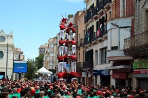 Els Verds fan el 4d9 amb agulla i el pilar de 8 en una diada de gamma extra de les colles campiones al Vendrell