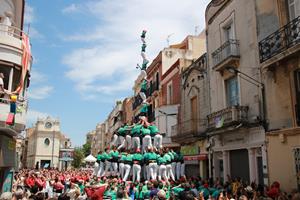 Els Verds fan el 4d9 amb agulla i el pilar de 8 en una diada de gamma extra de les colles campiones al Vendrell