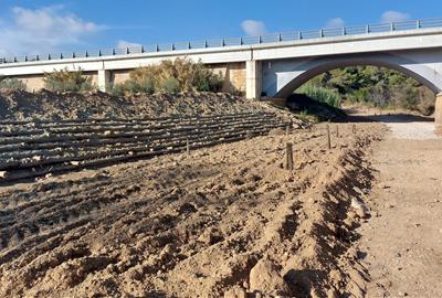 Enllestides les obres per millorar la connectivitat ecològica de diversos cursos fluvials de la conca del Foix. Generalitat de Catalunya