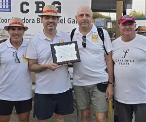 Entrega de premis de la Tirada de Bitlles Catalanes de la Festa Major de Vilanova