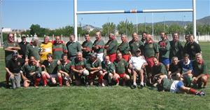 Equip de Veterans del RC L'Hospitalet, King's Pebrots. Eix