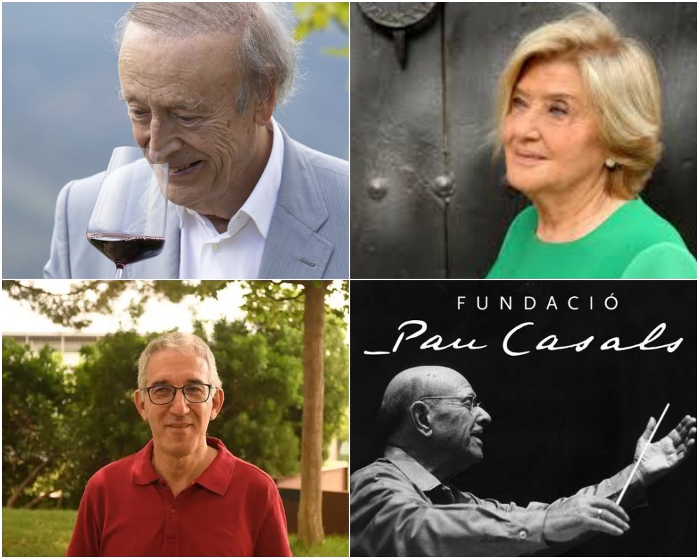 Ernestina Torelló, Miquel Torres, la Fundació Pau Casals i Enric Morist, les Creus de Sant Jordi 2026 del Penedès. EIX