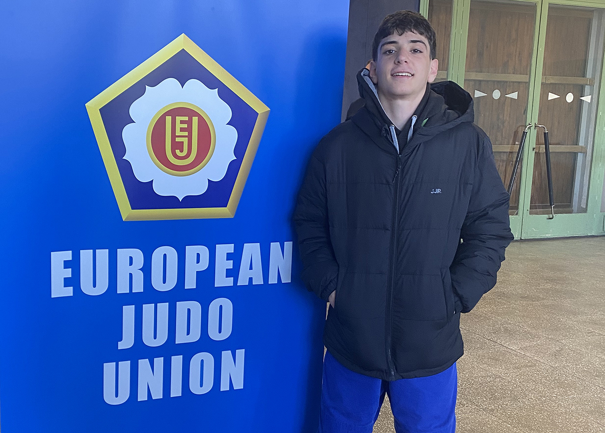 Víctor Cabezas de l'Escola de Judo Vilafranca-Vilanova. Eix