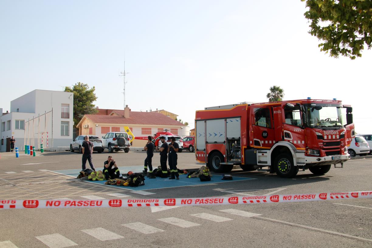 Estabilitzen l'incendi d'Aiguamúrcia que ha afectat principalment superfície forestal. ACN