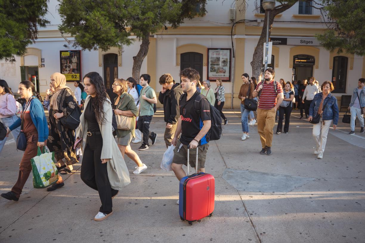 Estació de Rodalies de Sitges. ACN