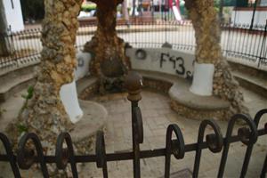 Estat actual de la Font Modernista de Sant Salvador