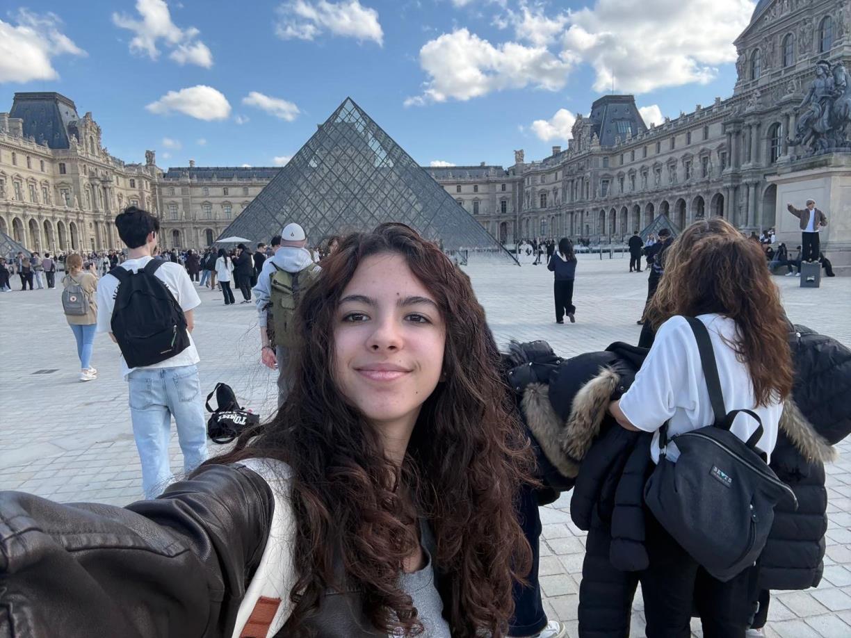 Ester Gómez Vallès, estudiant de l’Institut Santa Teresa de Jesús de Vilanova. EIX