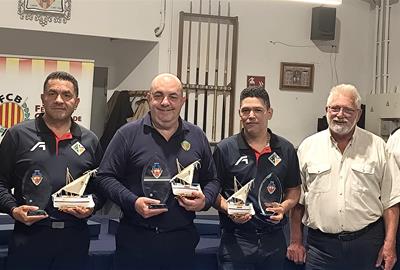 Final del Campionat de Catalunya billar de 3 Bandes de 2a divisió. Eix