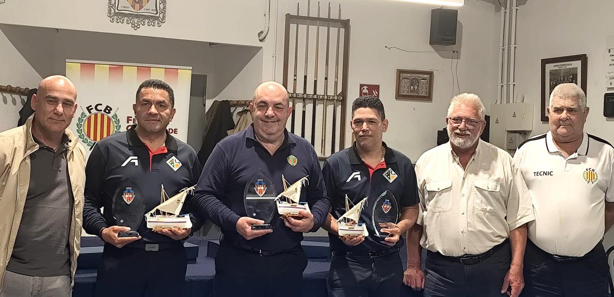Final del Campionat de Catalunya billar de 3 Bandes de 2a divisió. Eix