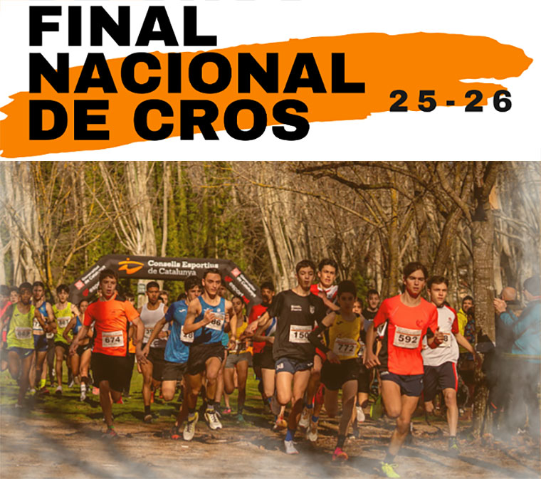 Final Nacional de Cros dels Jocs Esportius Escolars de Catalunya . Eix