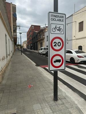Finalitza la reurbanització del carrer Bisbe Estalella al barri del Molí d’en Rovira de Vilafranca