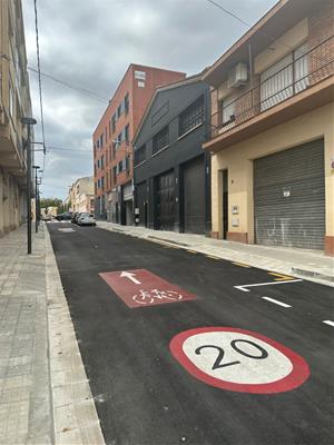 Finalitza la reurbanització del carrer Bisbe Estalella al barri del Molí d’en Rovira de Vilafranca