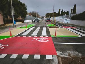 Finalitzada la remodelació de l’avinguda de Vilafranca a Vilanova i la Geltrú
