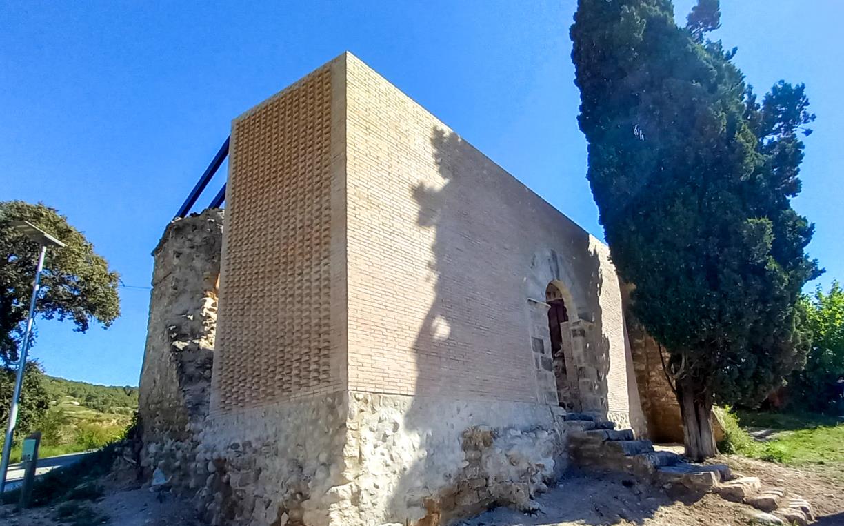 Finalitzen les obres de restauració de l’església de Sant Vicenç de Morrocurt de Font-rubí. Generalitat de Catalunya