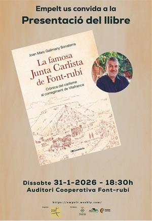 Font-rubí protagonitza un nou llibre sobre el carlisme al Penedès