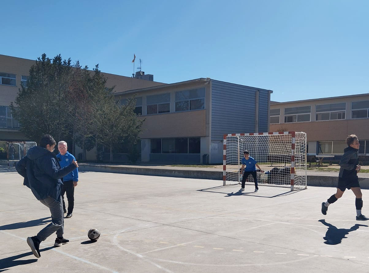 Foto d'arxiu de la jornada esportiva inclusiva . Eix
