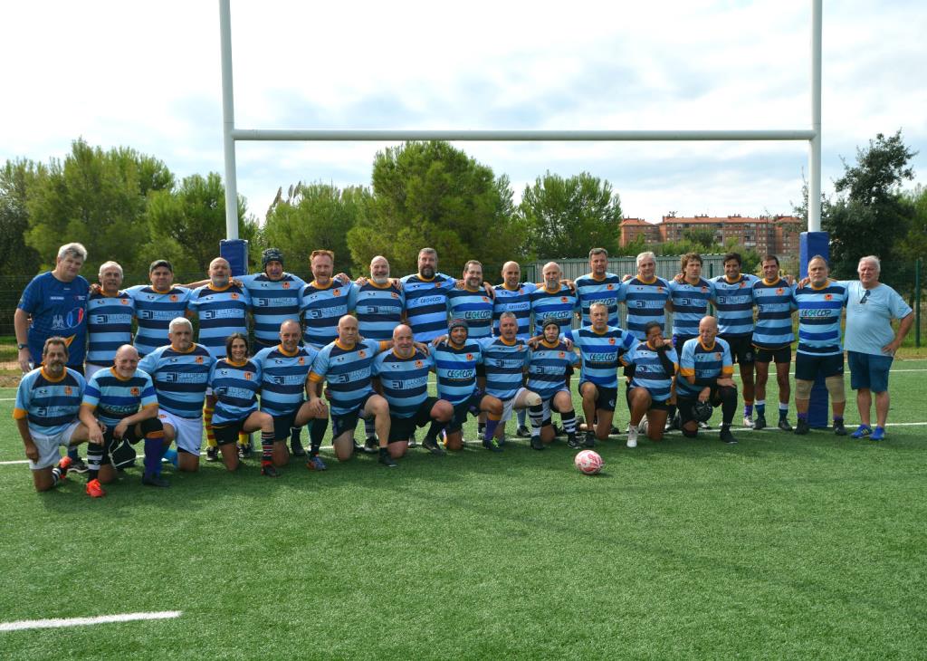 Foto del de l'últim partit de Dani Ferrer a Tarragona contra el Blagnac de Tolosa. Eix