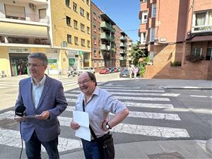 FranCisco Romero anuncia millores de voreres al carrer Joan XXIII i reformes a la plaça de Sant Julià