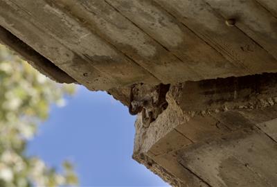 Greu perill estructural al pont ferroviari de Cubelles. Karen Ripoll