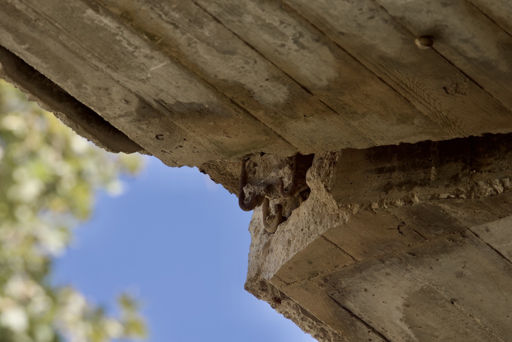 Greu perill estructural al pont ferroviari de Cubelles. Karen Ripoll