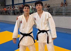 Guillem Ferrer nou cinturó negre de l'Escola de Judo Vilafranca-Vilanova