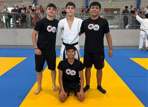 Guillem Ferrer nou cinturó negre de l'Escola de Judo Vilafranca-Vilanova
