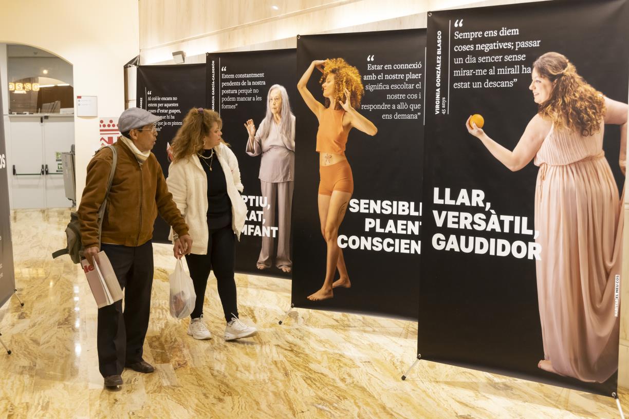 ‘Habitar el meu cos’ porta a Vilanova el debat sobre la pressió estètica. Diputació de Barcelona