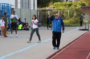 Homenatge a Joan Ramon Gálvez a les pistes d’atletisme 