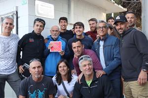 Homenatge a Joan Ramon Gálvez a les pistes d’atletisme 