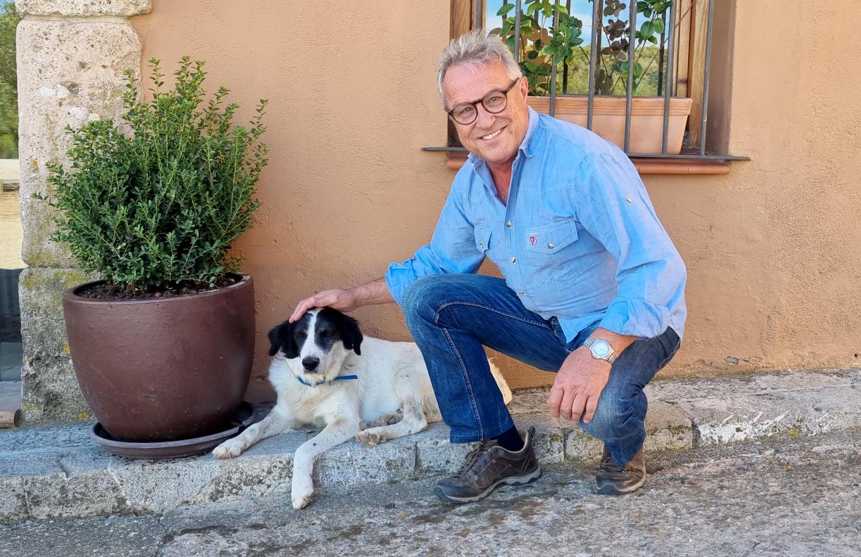 Huguet, president de la DO Penedès que només fa raïm sense productes químics. Josep Maria Ràfols