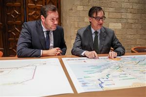 Illa i Puente es reuneixen al Palau de la Generalitat prop de tres mesos després de l'accident de Gelida