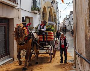 Imatge d'arxiu dels Tres Tombs de la Bisbal del Penedès. Eix